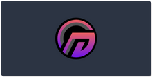 Gratchhh Logo XXL Gaming Mousepad Purple