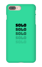 Fading Solo Text iPhone Phone Cases