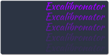 excalibronator XXL Gaming Mousepad