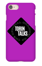 Torin Talks Circle Logo iPhone Case