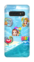 h2oQueen Beach Emotes Samsung Phone Cases