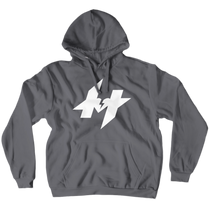 White Logo Hoodies (No-Zip/Pullover)
