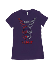 Tshirt-Women Dark Rabbit Head