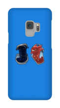 Red and Blue Samsung Phone Cases