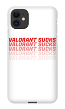 Valorant Sucks iPhone Phone Cases