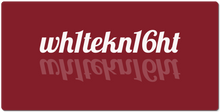 wh1tekn16ht XXL Gaming Mousepad