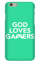 God Loves Gamers iPhone Case