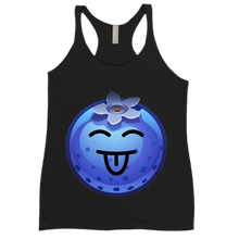 Blueberry tanktop-women-racerback
