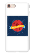 Welcome To mars Iphone case