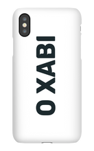 O Xabi iPhone Phone Cases - Logo OXabi Black