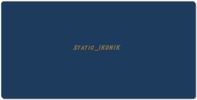 static_ikonik XXL Gaming Mousepad
