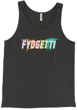 FYDGETTI Tank-Top White Text