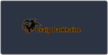 Tappetino Mouse Gaming XXL "Lion Craig Darkhaine"
