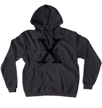 Black X Logo Hoodie