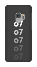 o7 Samsung Galaxy S10 Phone Case (White Text)