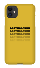 leathalc4rd iPhone Phone Cases