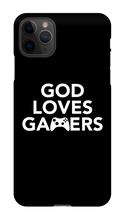 God Loves Gamers iPhone Case