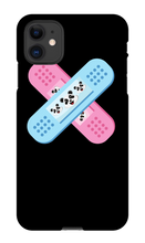 deranged_panda iPhone Plaster Panda Phone Cases