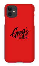iPhone Case (Greg's Finds Logo)