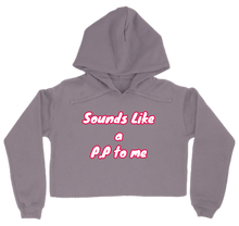 Personal Problem Crop hoodie