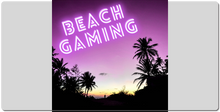 Beach Gaming Neon Sunset XXL Gaming Mousepad
