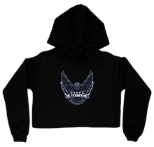 Raven Alternative cropped hoodie