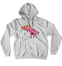 Frosted Pizza Hoodie (No-Zip/Pullover)