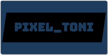 pixel_toni XXL Gaming Mousepad