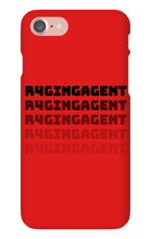 r4gingagent iPhone Phone Cases