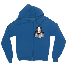 sleepingpengu Zip Up Hoodie