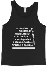 poplesz - töltsd ki Majó / fill the blank Tank Top