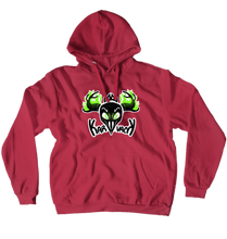Karvack Skull Hoodie (No Zip Pullover)