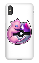 Mew on Master Ball iPhone Case
