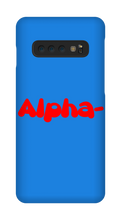 Alpha- Samsung Phone Case