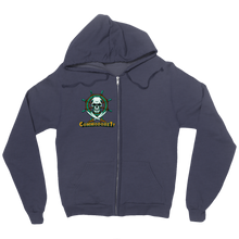 Commodore One-Thumb Zip Up Hoodie