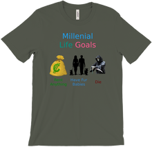 Millenial Life Goals T-Shirt
