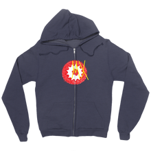 sprocketmx Tagged Zip Up Hoodie