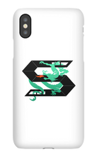 Shooter Logo SCHWARZ iPhone Handyhülle