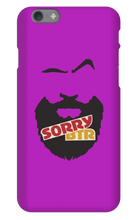 s0rrybtr iPhone Phone Cases