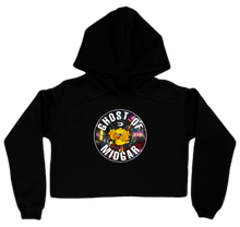 Ghostie Riding Chocobo Women's Cropped Hoodie