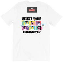 akdubz53 Tshirt Back Logo Select Character