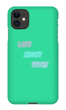 Late Night Vibes iPhone Case