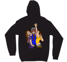 The Trio Hoodie Back