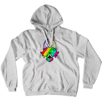 Big rainbow logo hoodie