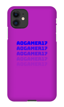 aogamer17 iPhone Phone Cases