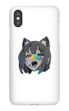 Rainbow Ahegao iphone case
