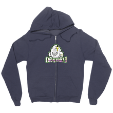 eggh3ad79 Zip Up Hoodie