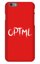 White Optimal iPhone Cases