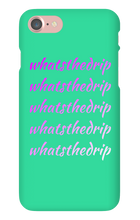 whatsthedrip iPhone Phone Cases