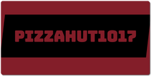 pizzahut1017 XXL Gaming Mousepad
